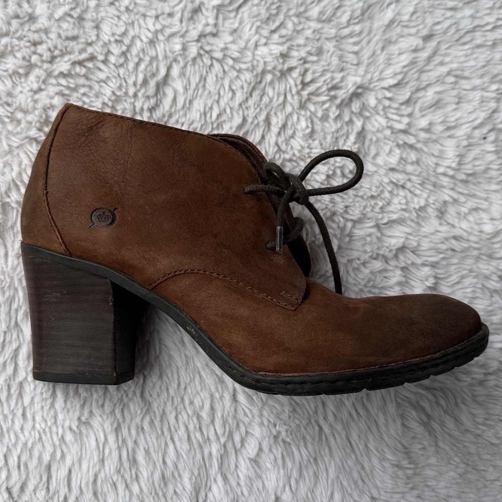 Born Leather Ankle Boots